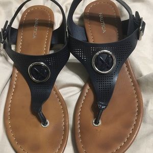 Nautica sandals navy